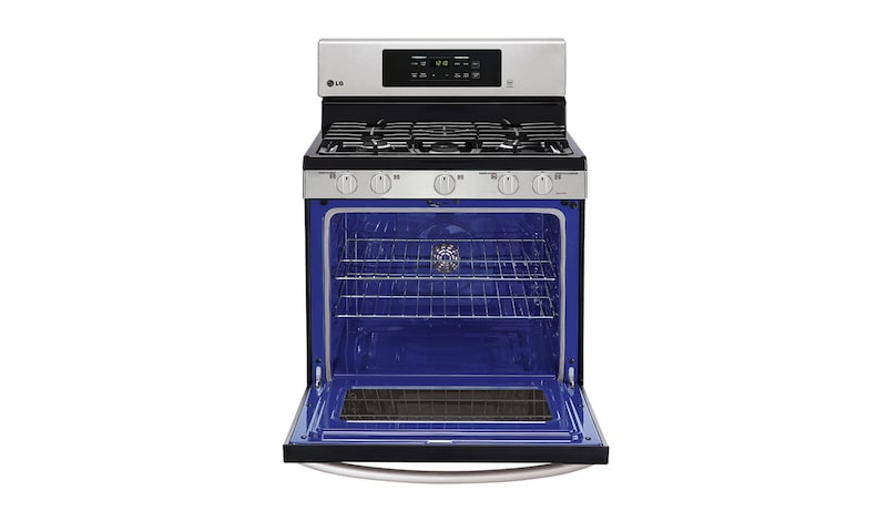 LG 5.4 cu. ft. Gas Range EasyClean<sup>®</sup> and Fan Convection, LRG3081ST